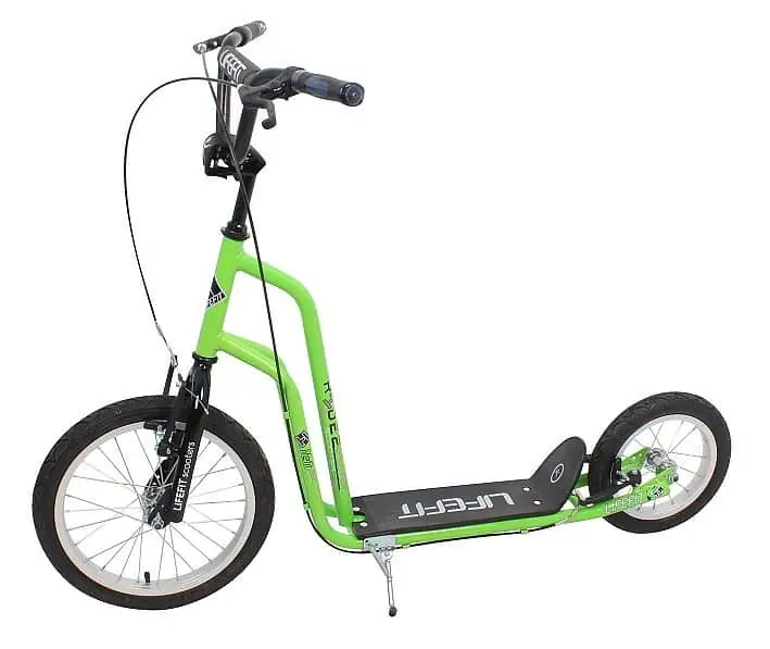 Akce Koloběžka LIFEFIT® RIDER 16"/12", zeleno-černá