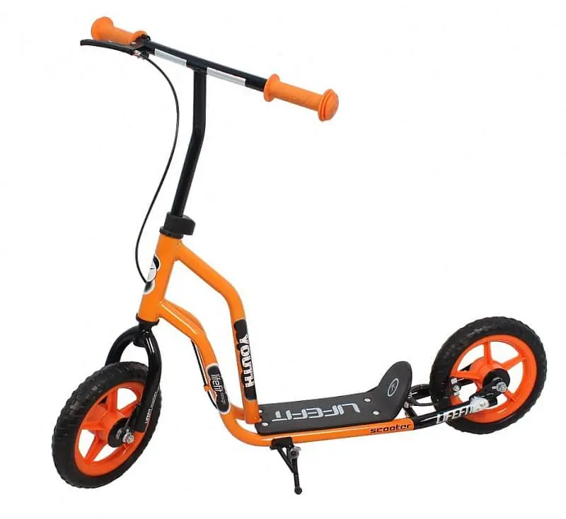 Autentický Koloběžka LIFEFIT YOUTH 10"/10", oranžovo-černá
