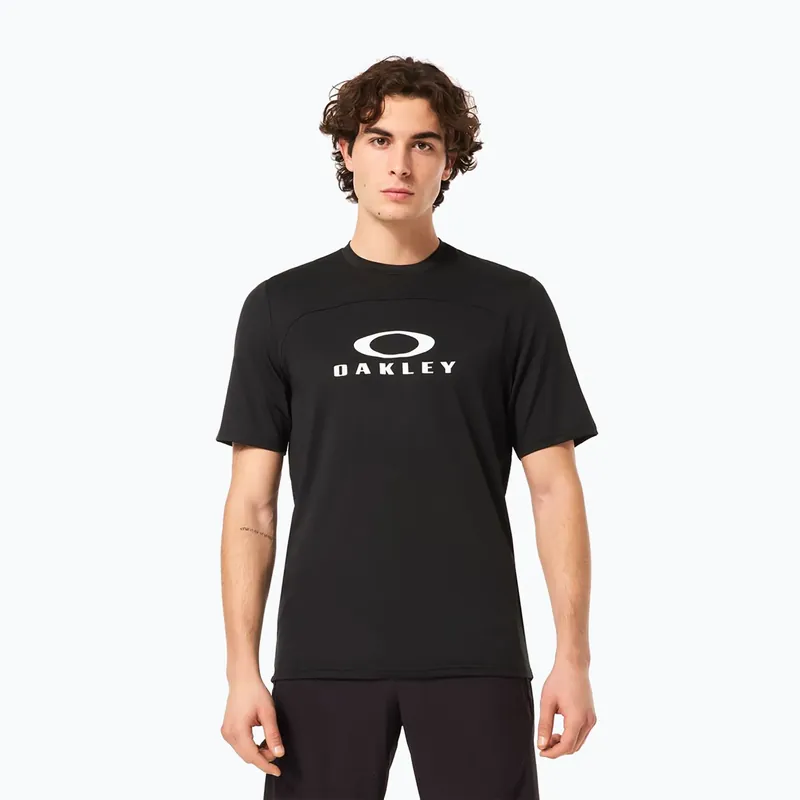 Pánský cyklistický dres Oakley Free Ride RC blackout Výprodej