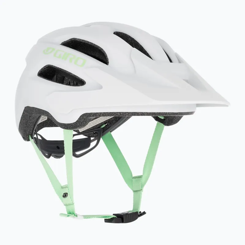 Dámská cyklistická helma Giro Fixture II W matte white green pearl Cenově Výhodný