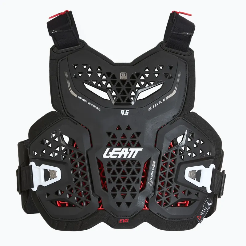 Cyklistický chránič hrudníku Leatt 4.5 Evo black Omezená Nabídka