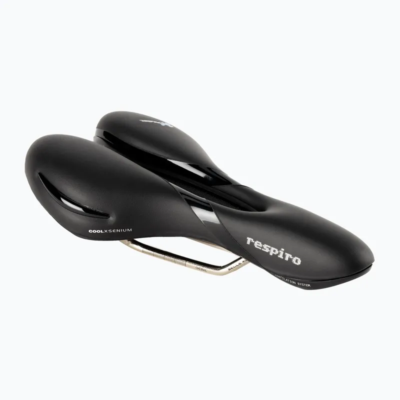 Výhodná Nabídka Pánské cyklistické sedlo Selle Royal Respiro Soft Athletic 45 černé SR-5130HRTB691L4