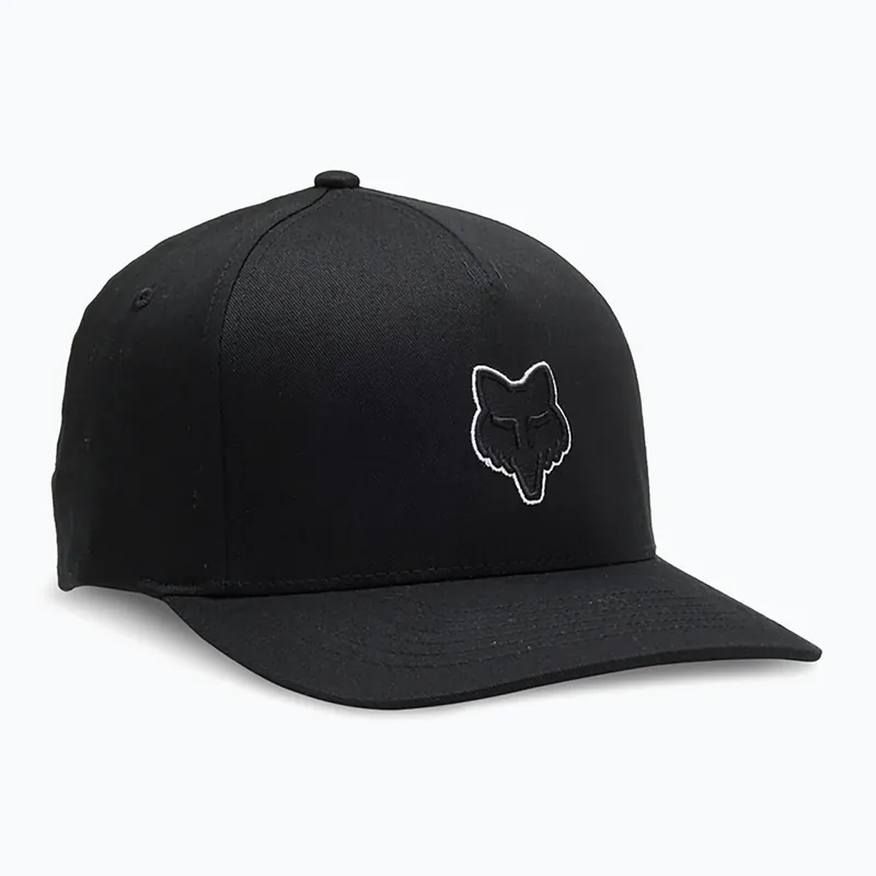 Kšiltovka Fox Racing Fox Head Flexfit black Originální