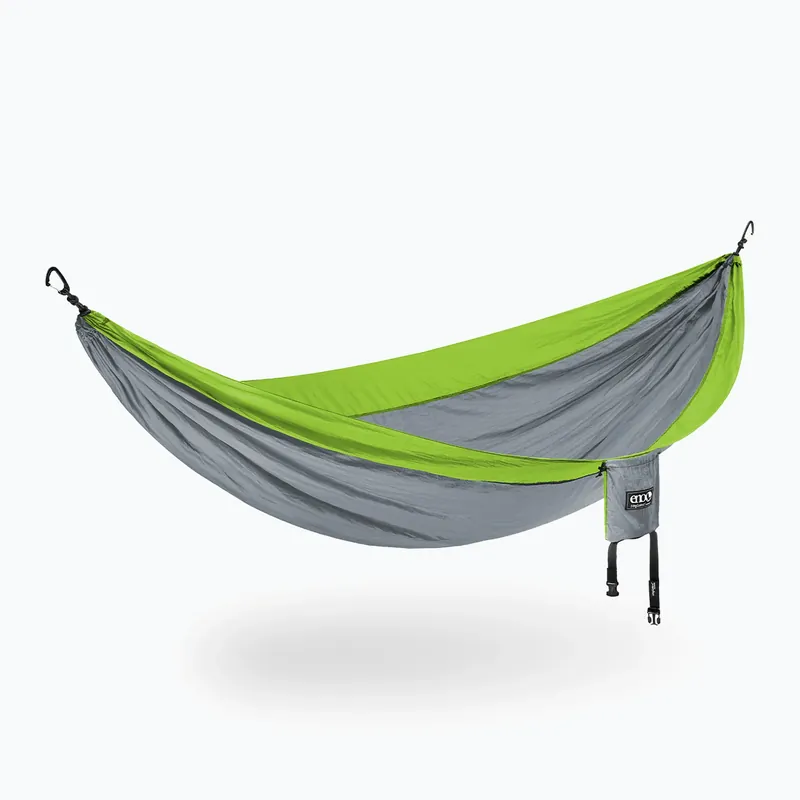 Turistická hamaka ENO SingleNest grey / chartreuse Časově Omezené