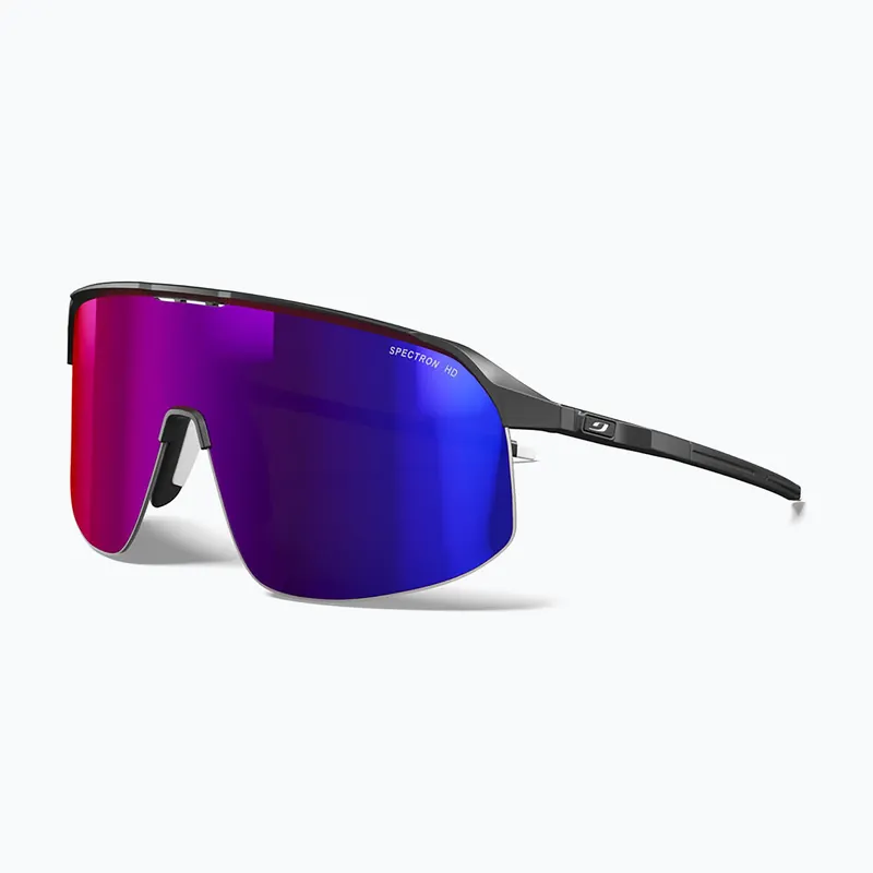 Sluneční brýle Julbo Density Spectron HD matt black/multilayer violet Nová Kolekce