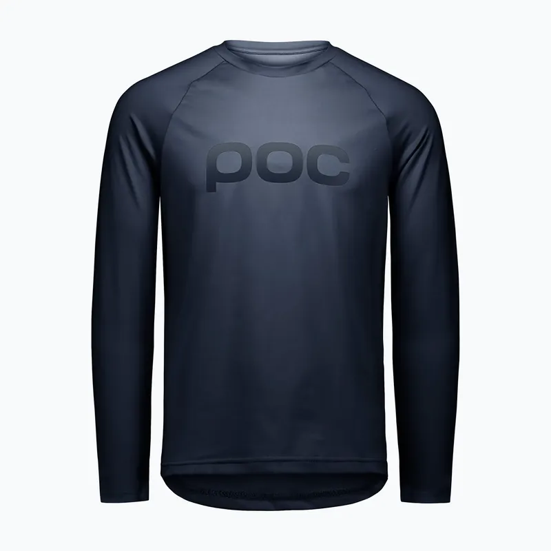 Finální Výprodej Pánský cyklistický dres longsleeve POC Reform Enduro Jersey apatite navy