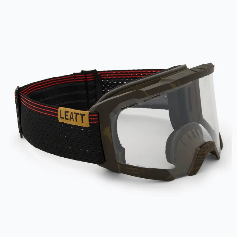 Cyklistické brýle Leatt Velocity 4.0 MTB X-Flow timber/clear Nová Kolekce