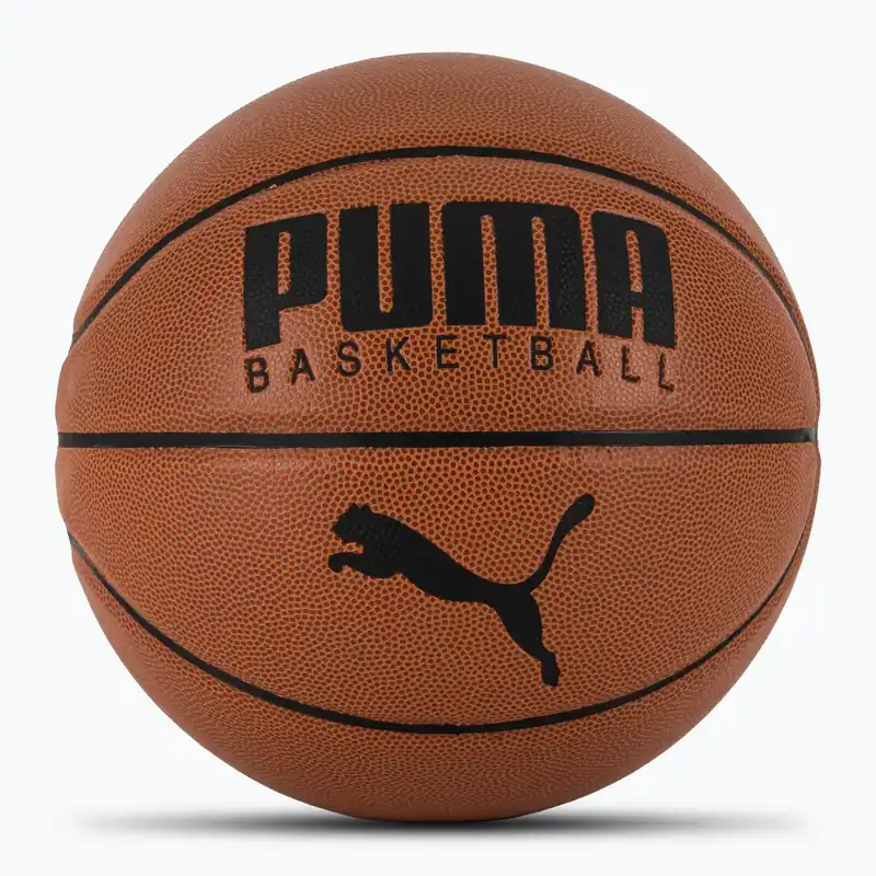 Basketbalový míč PUMA Basketball Top leather brown/puma black velikost 7 Super Cena