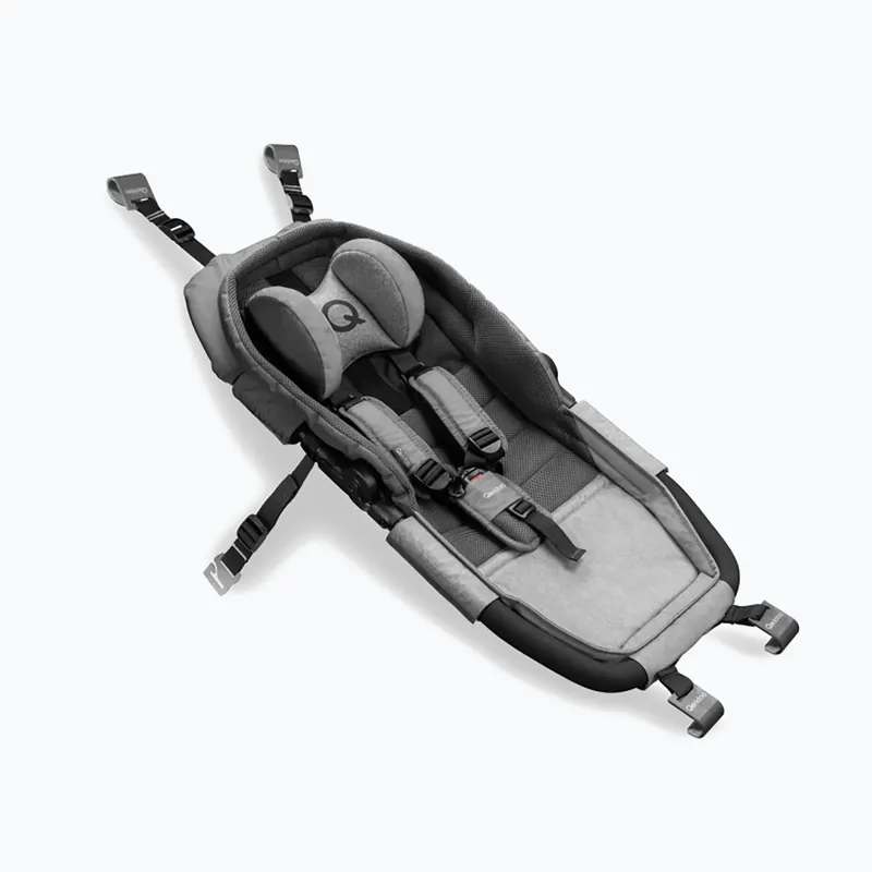 Sedačka pro přívěsný vozík za kolo Qeridoo Baby shell grey Odeslání Ihned