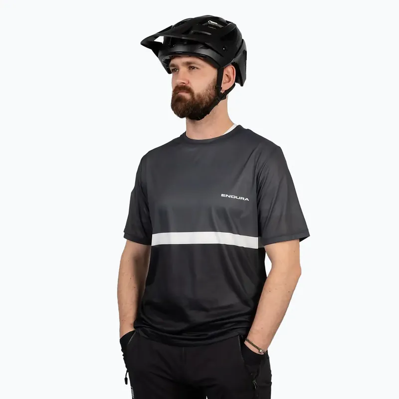 Pánský cyklistický dres Endura Singletrack II Core black Tovární Cena