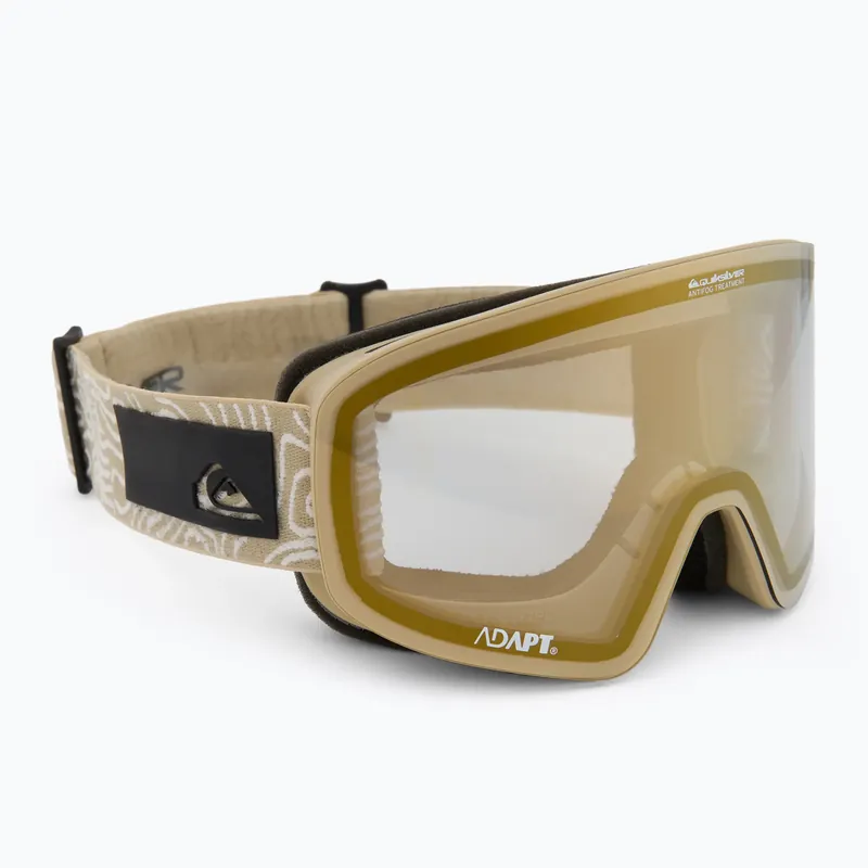 Pánské snowboardové brýle Quiksilver QSRC Adapt twill/adapt gold ml Nejlepší Volba