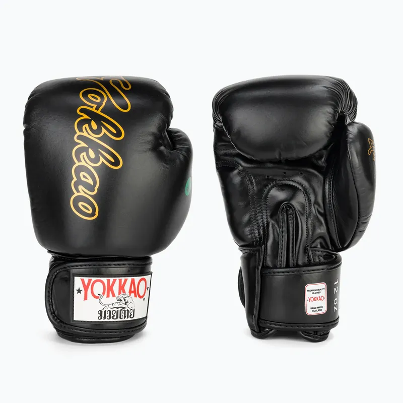 Pánské boxerské rukavice YOKKAO Wax black Cenový Hit