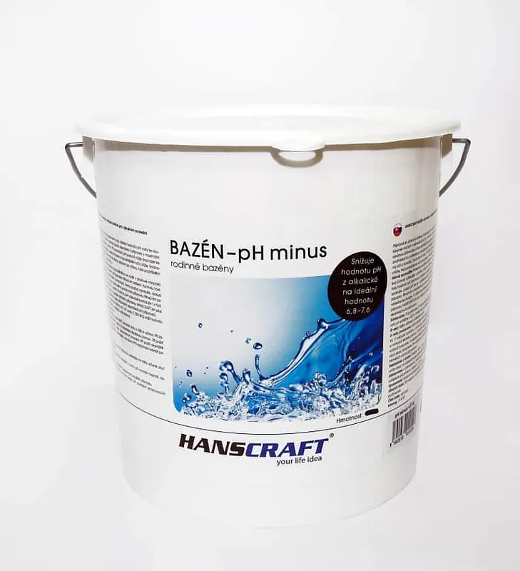Nakupujte Hned HANSCRAFT BAZÉN - pH minus - 4,5 kg