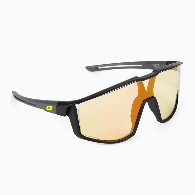Dětské cyklistické brýle Julbo Fury S Reactiv 1-3 Light Amplifier matné černé/šedé Ihned K Objednání