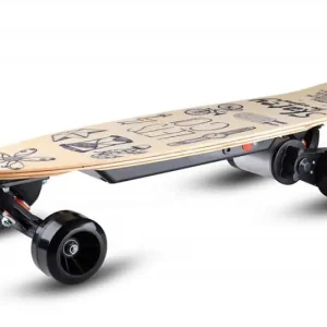 Přímo Od Výrobce Elektrický skateboard Skatey 150L wood art
