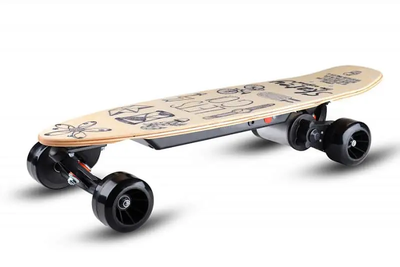 Přímo Od Výrobce Elektrický skateboard Skatey 150L wood art