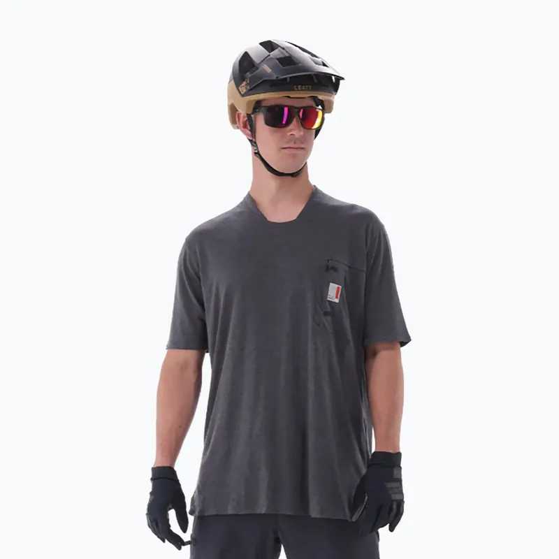 Pánský cyklistický dres Leatt MTB AllMtn 2.0 černý Hit Sezóny