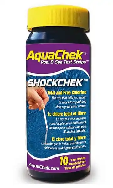 Akční Cena AquaChek testovací proužky - celkový a volný chlór