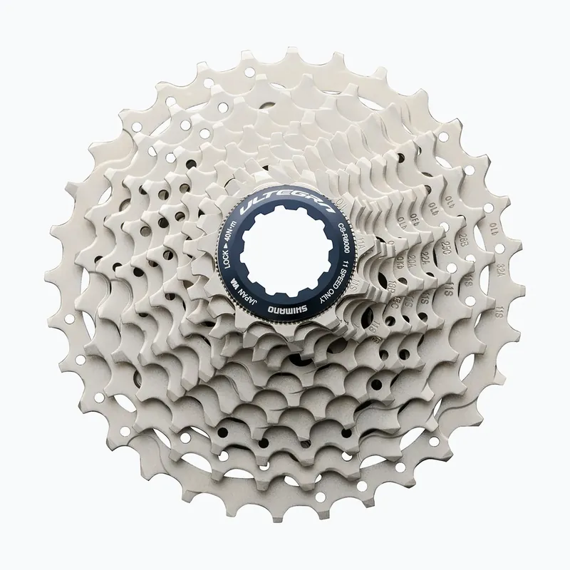 Víkendová Akce Shimano CS-R8000 11řadá kazeta pro jízdní kola 11-32 stříbrná ICSR800011132