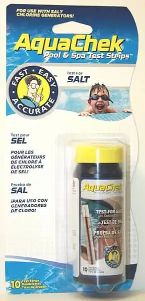 Jen Po Omezenou Doba AquaChek testovací proužky - sůl 400-7000 mg/l