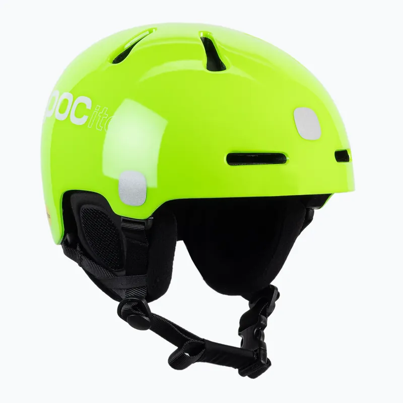 Dětské lyžařské helmy POC POCito Fornix MIPS fluorescent yellow/green Poslední Šance