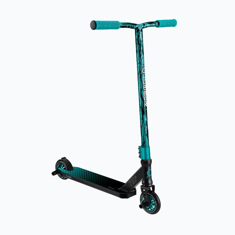 Aktuální Dětská freestylová koloběžka Globber Stunt GS 720 black/teal