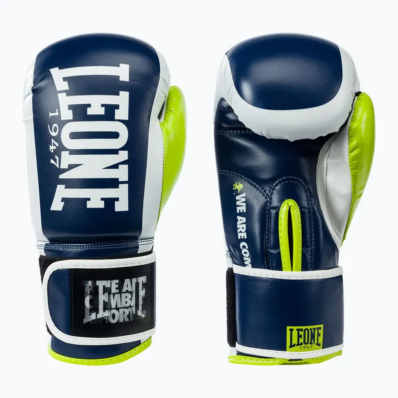 Akční Nabídka Boxerské rukavice LEONE 1947 Logo Wacs Boxing blue