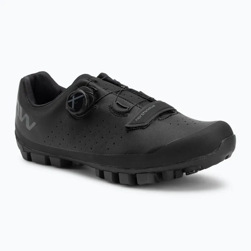 Pánské MTB cyklistické boty Northwave Hammer Plus Wide black/dark grey Nejlepší Cena