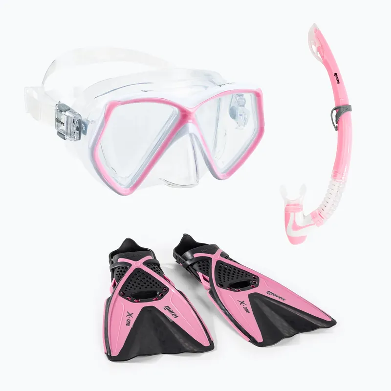 Dětská potápěčská souprava Mares X-One Pirate pink/black 410759 Vysoce Kvalitní