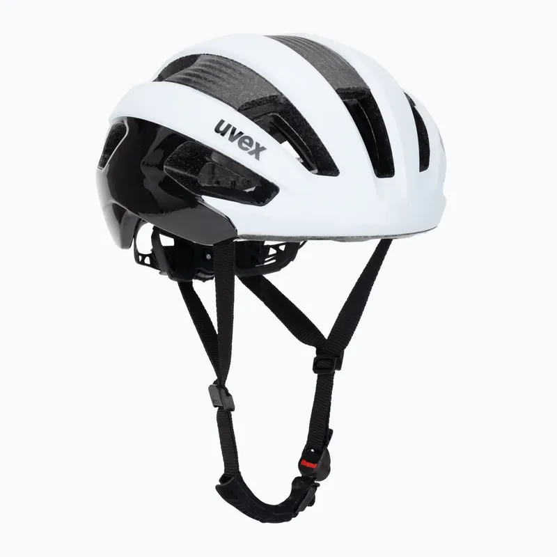 Levný Cyklistická přilba UVEX Rise CC cloud/black matt