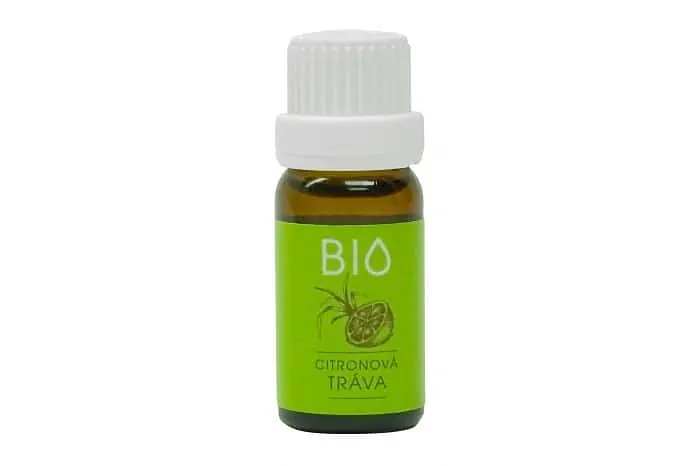 Značkový 100% BIO Esenciální vonný olej Citronová tráva