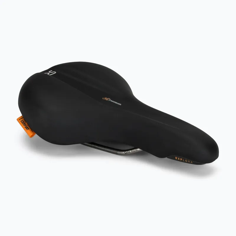 Sezónní Sleva Cyklistické sedlo Selle Royal Explora Moderate 60St. black