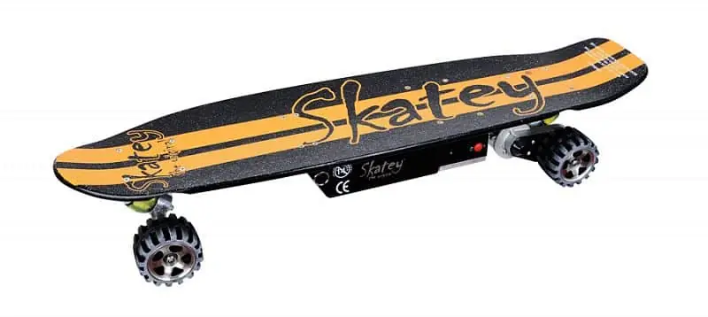 Elektrický longboard Skatey 400 černo-oranžový Cenový Hit