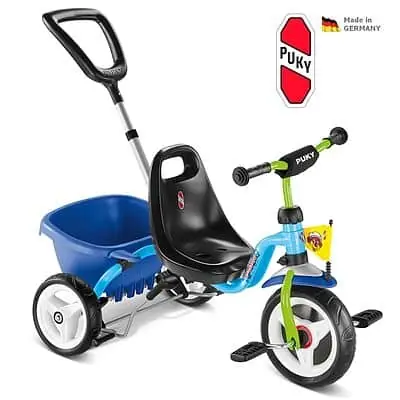 Tříkolka PUKY Carry Touring Tipper CAT 1 S, modro-zelená Super Cena