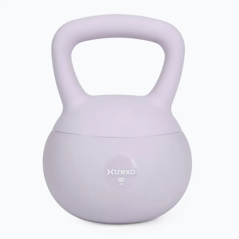 Víkendová Akce Měkký kettlebell XTREXO 10 kg purple