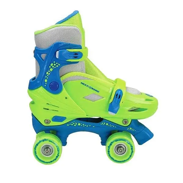 NQ1125 A ZELENÉ VEL.L(39-42) QUAD KOLEČKOVÉ BRUSLE NILS EXTREME Nová Kolekce