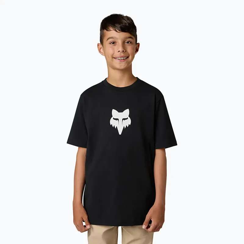 Dětské tričko Fox Racing Fox Head Jr u black Poslední Šance