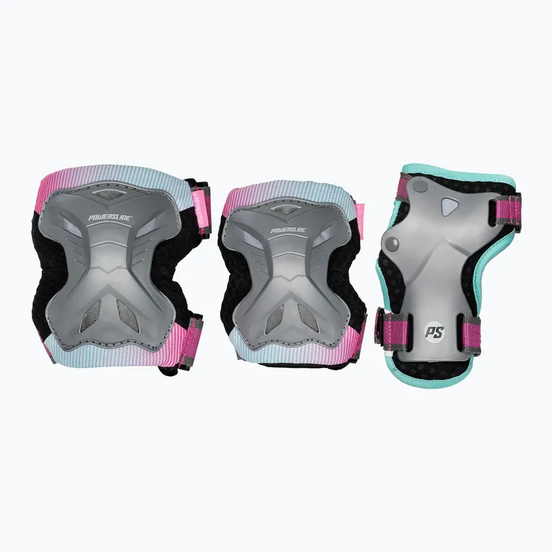 Časově Omezené Sada dětských chráničů Powerslide Kids Pro Set grey/pink
