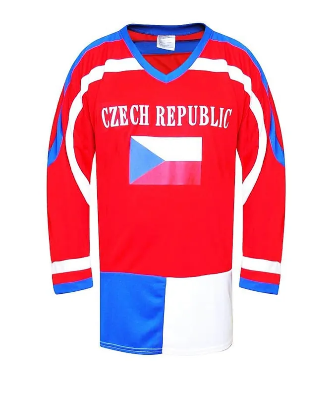 Poslední Šance Hokejový dres ČR 6, červený