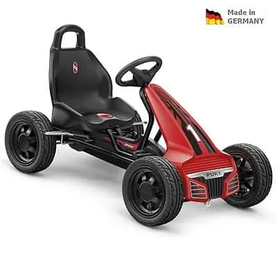 Akce Dětská šlapací kára PUKY Go Cart Air F 550L černo/červená