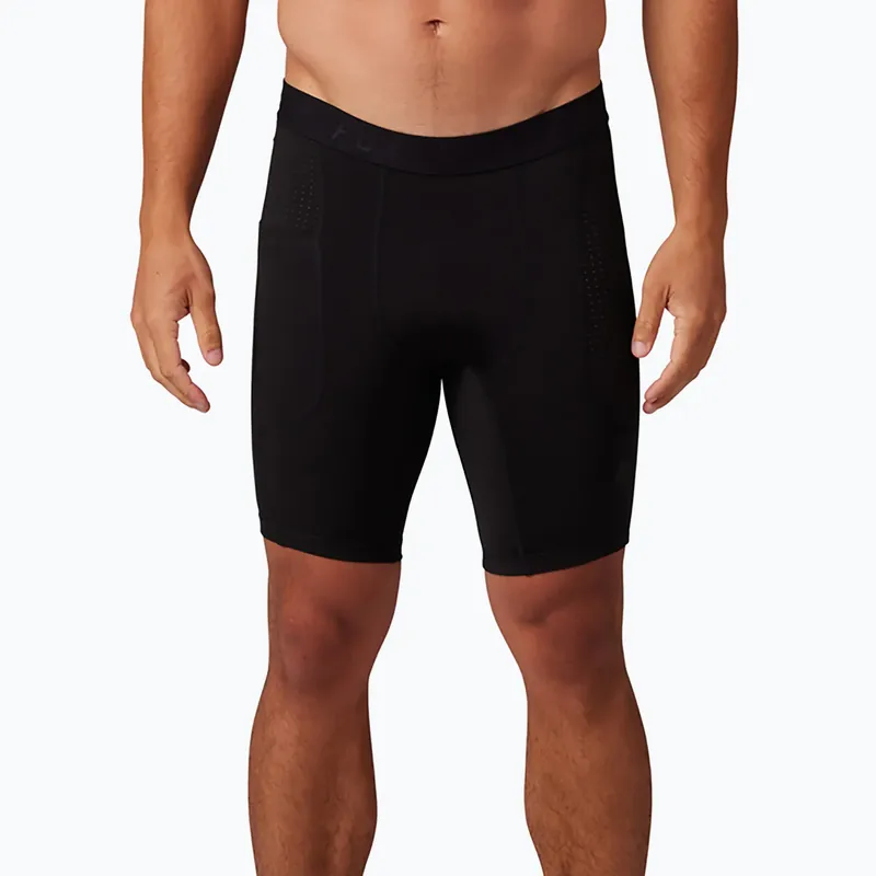 Horká Nabídka Fox Racing Tecbase Compression pánské cyklistické kraťasy černé 30310_001