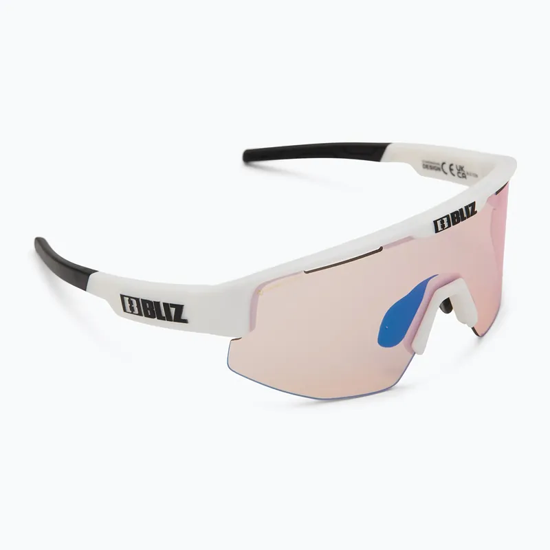 Časově Omezené Sluneční brýle Bliz Matrix Small Nano Optics Nordic Light matt white/coral/orange blue