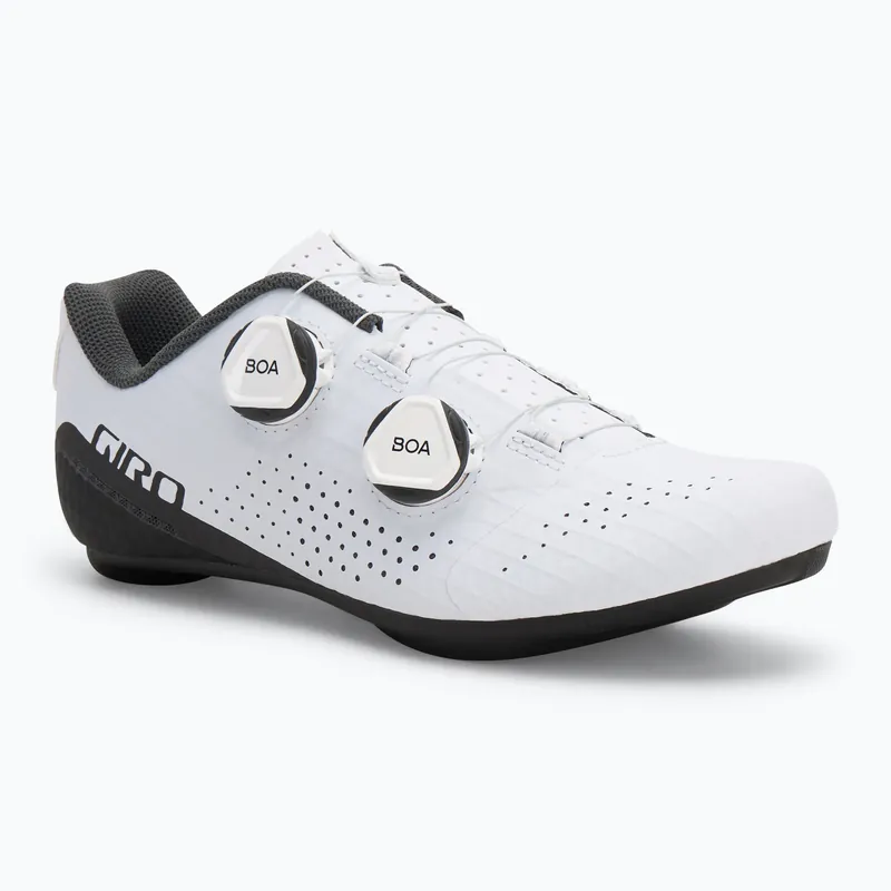 Cenově Výhodný Dámské silniční tretry Giro Regime Carbon white