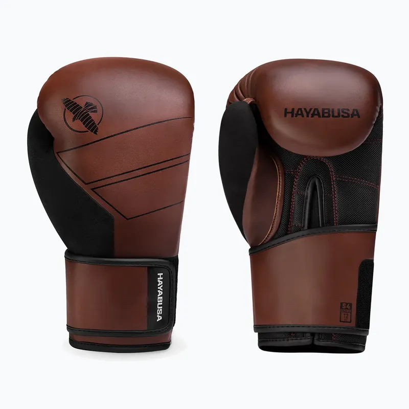 Hayabusa S4 Kožené hnědé boxerské rukavice S4LBG Novinka
