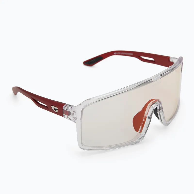 Vysoce Kvalitní Sluneční brýle GOG Ragnarok cristal clear/matt metallic red/reflex red