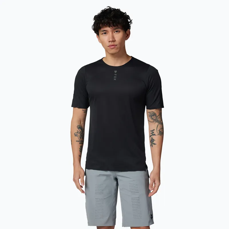 Autentický Cyklistický dres Fox Racing Flexair Pro black
