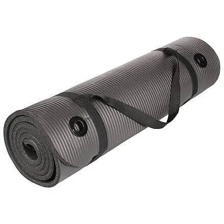 Přímo Od Výrobce NBR Comfort 1.0 karimatka na cvičení, s otvory černá