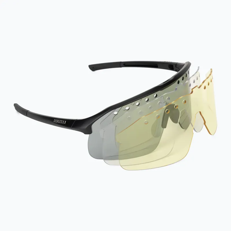 Sluneční brýle Rogelli Ventro Polarized black/smoke platinum revo Vysoce Kvalitní
