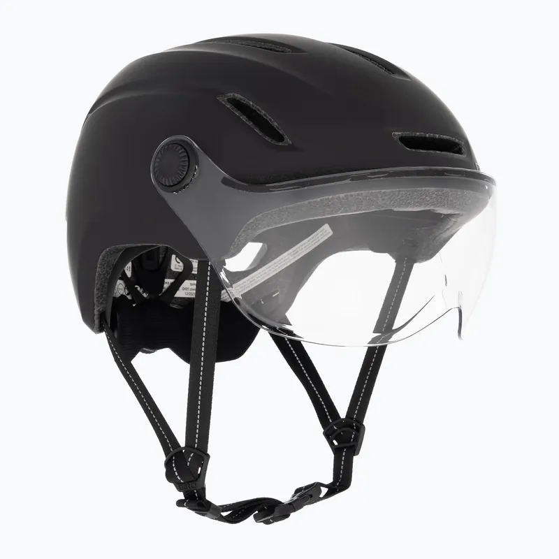 Cyklistická helma Giro Evoke Shield Integrated MIPS matte black Časově Omezené