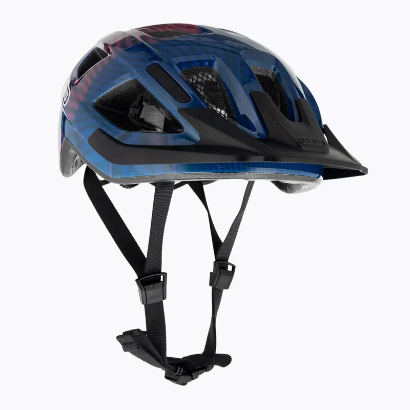 Top Prodej Cyklistická helma ABUS Aduro 3.0 purple waves